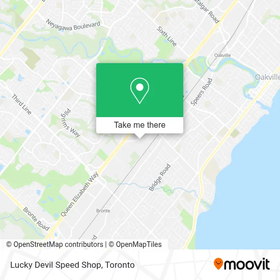 Lucky Devil Speed Shop map