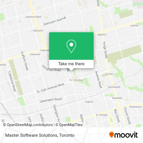 Master Software Solutions map