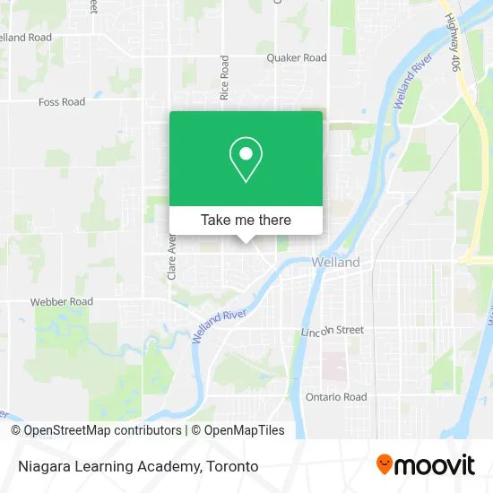 Niagara Learning Academy map