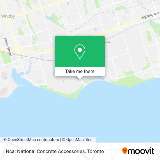Nca: National Concrete Accessories map