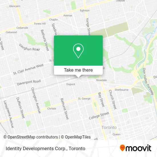 Identity Developments Corp. map