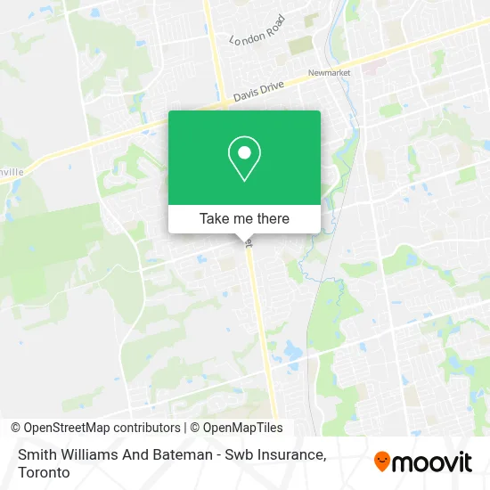 Smith Williams And Bateman - Swb Insurance map