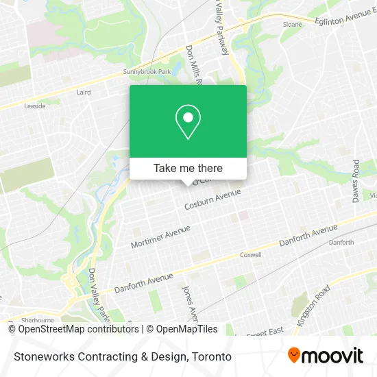 Stoneworks Contracting & Design map