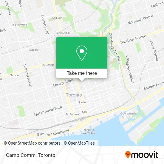 Camp Comm map