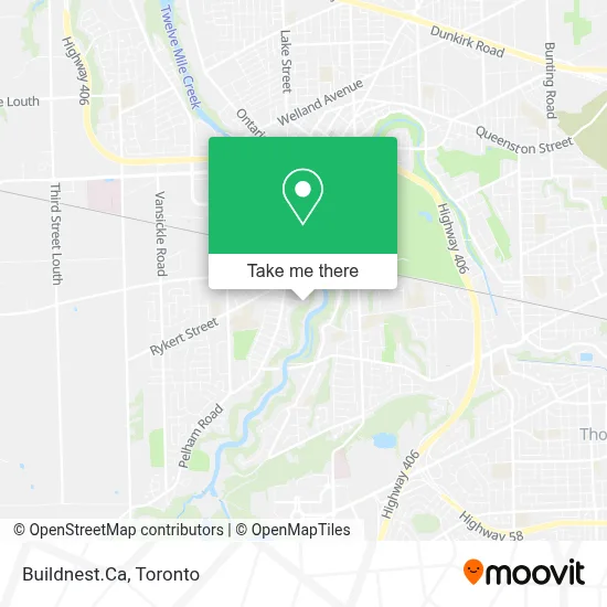 Buildnest.Ca map