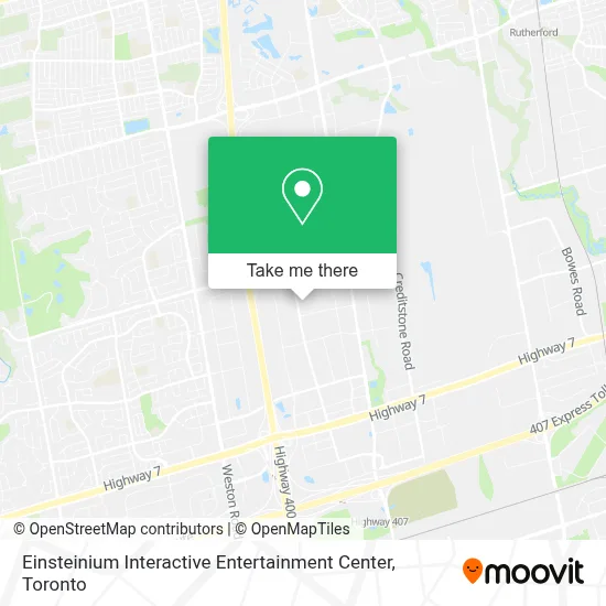Einsteinium Interactive Entertainment Center map