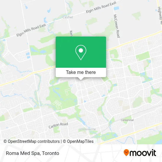 Roma Med Spa plan