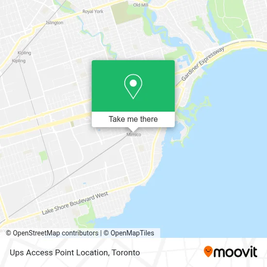Ups Access Point Location plan