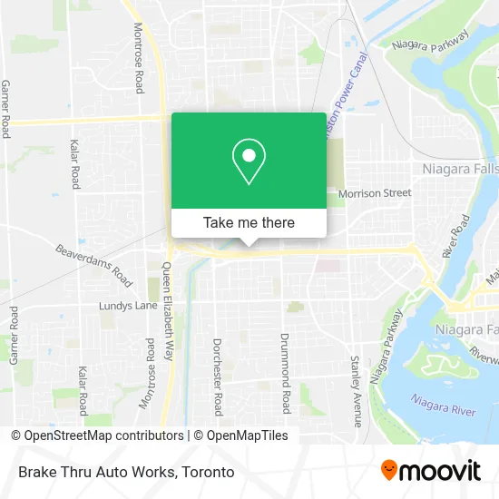Brake Thru Auto Works map