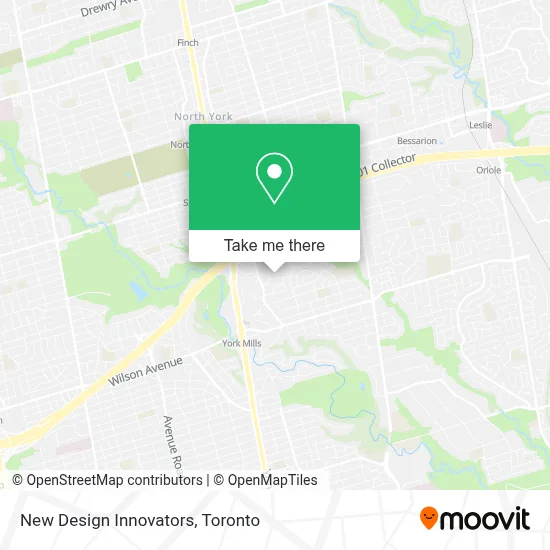 New Design Innovators map