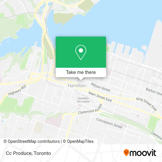 Cc Produce map