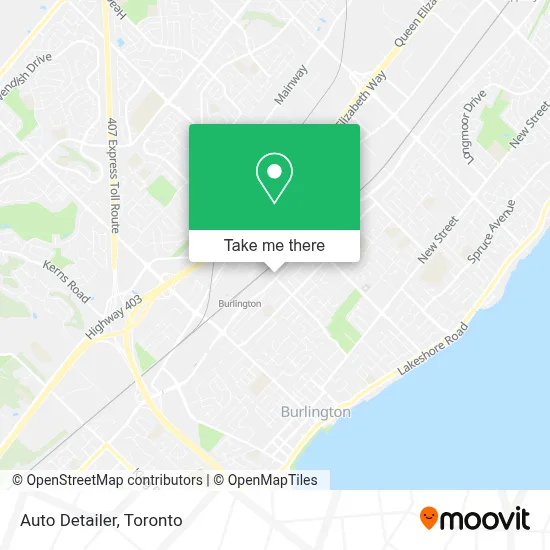 Auto Detailer map