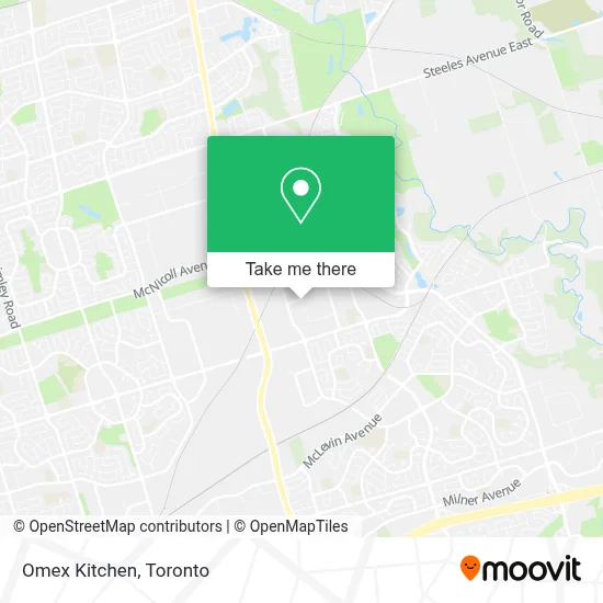 Omex Kitchen map
