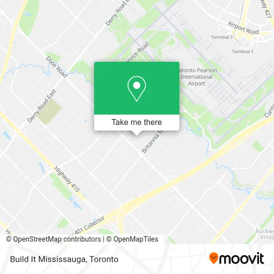 Build It Mississauga map