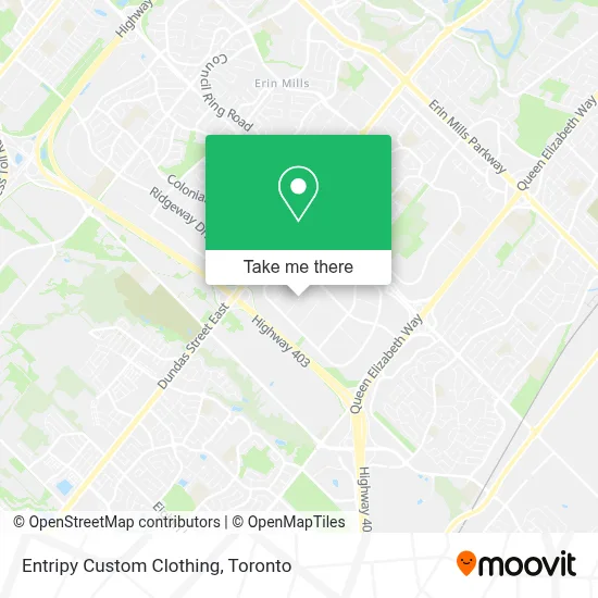 Entripy Custom Clothing map