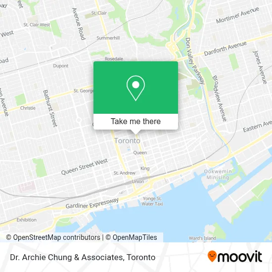 Dr. Archie Chung & Associates map
