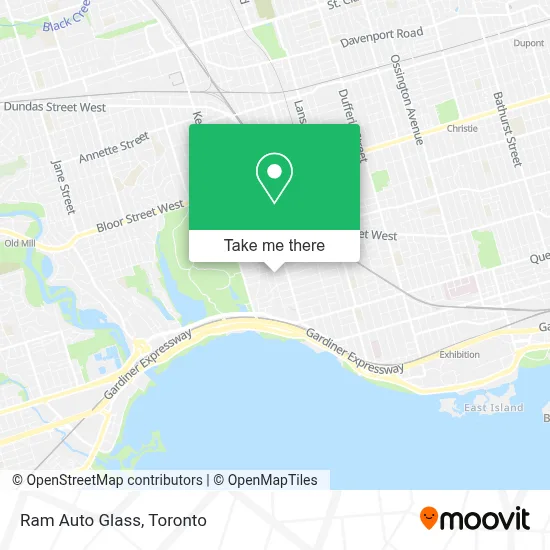 Ram Auto Glass map