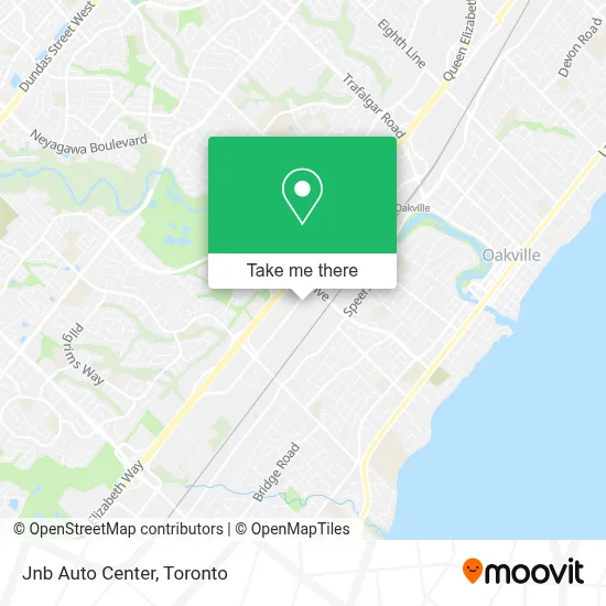 Jnb Auto Center map