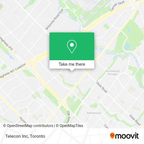 Telecon Inc map