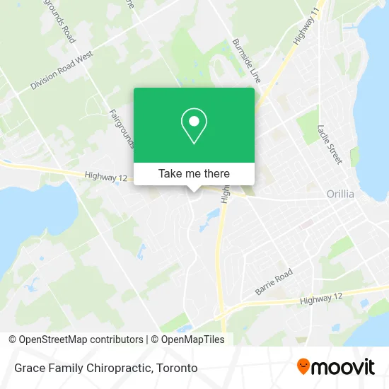 Grace Family Chiropractic map