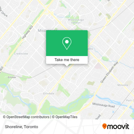 Shoreline map
