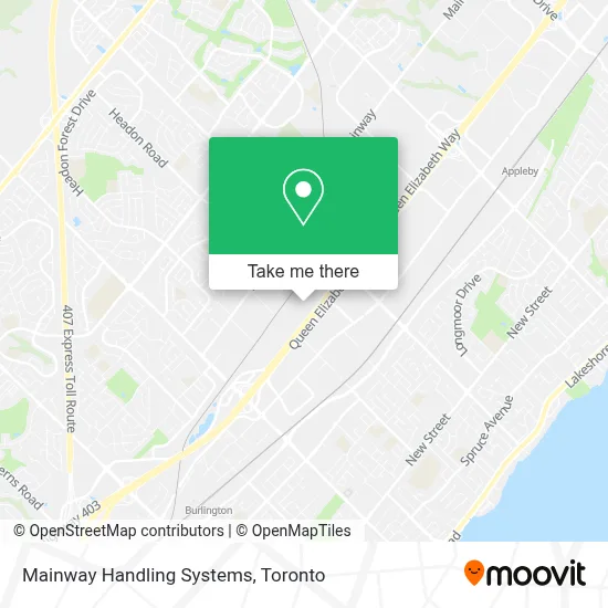 Mainway Handling Systems map