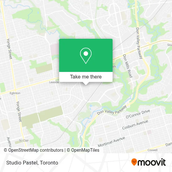 Studio Pastel map