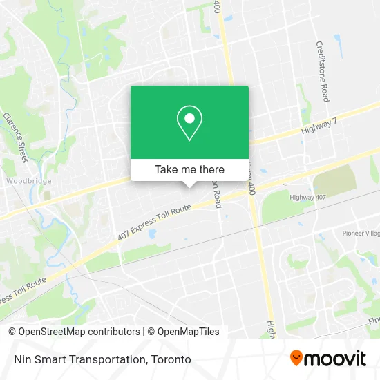 Nin Smart Transportation map