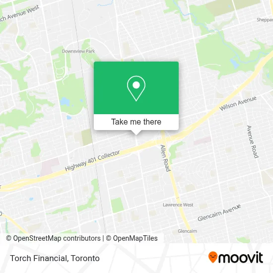 Torch Financial map