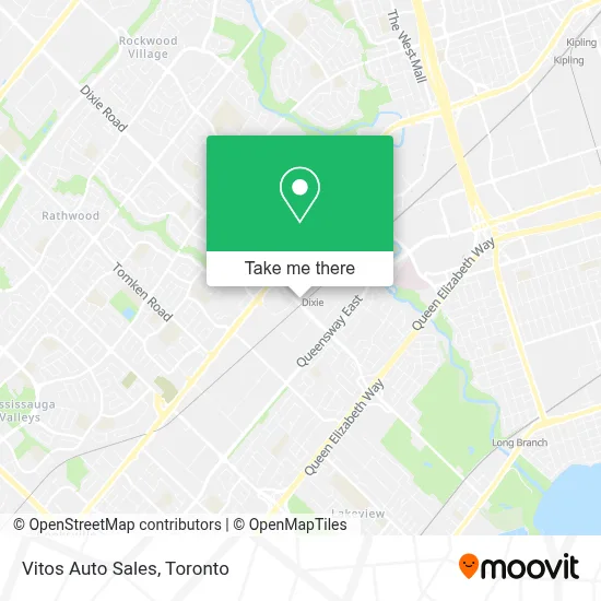 Vitos Auto Sales map