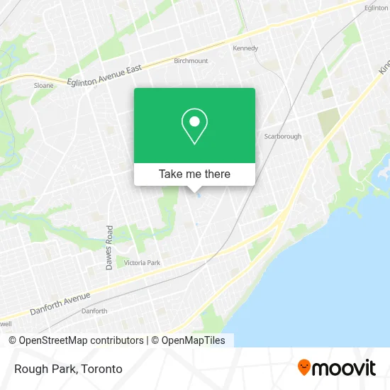 Rough Park map