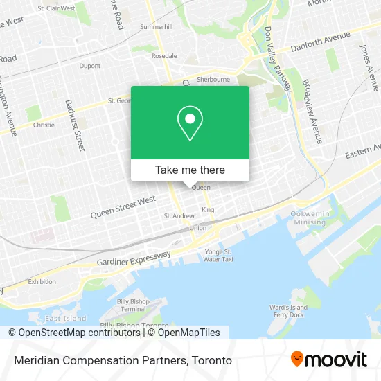 Meridian Compensation Partners map