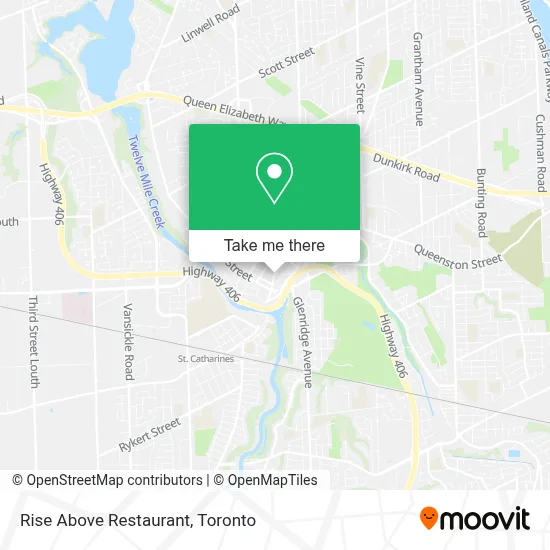 Rise Above Restaurant plan