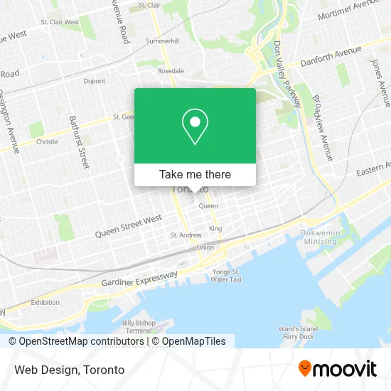 Web Design map