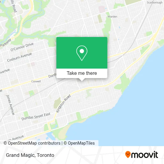 Grand Magic map
