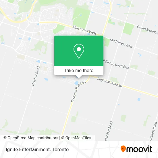 Ignite Entertainment map