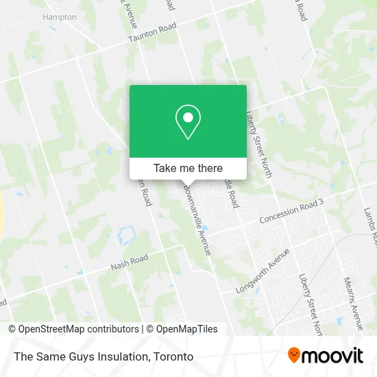 The Same Guys Insulation map