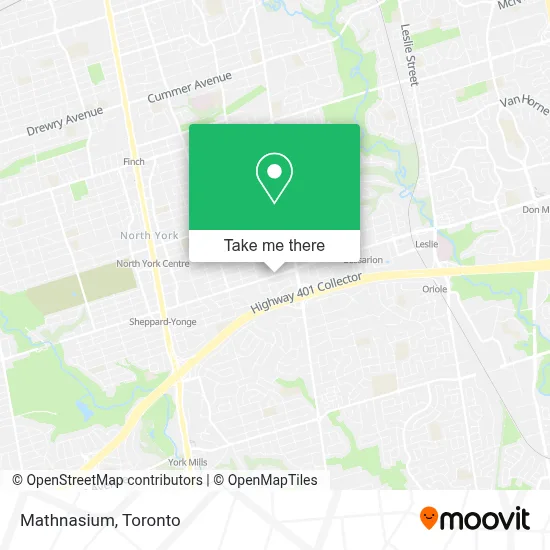 Mathnasium map