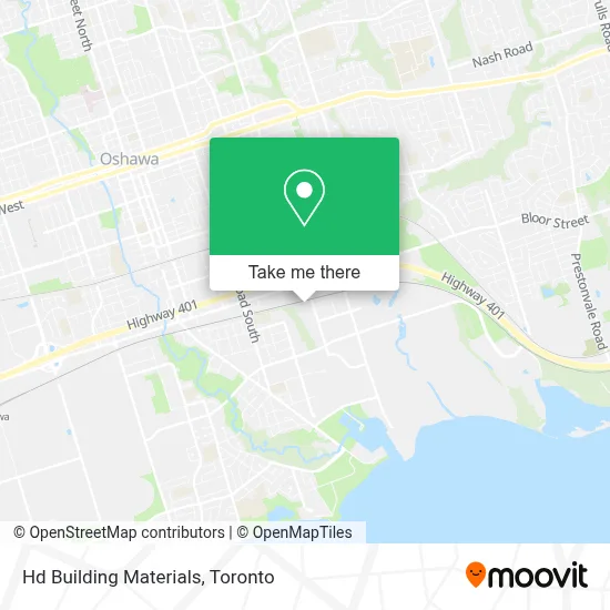 Hd Building Materials map