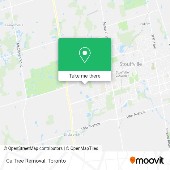Ca Tree Removal map