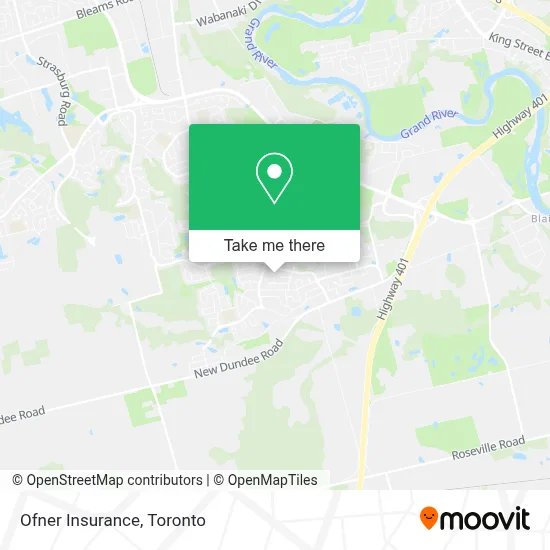 Ofner Insurance map