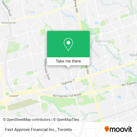 Fast Approve Financial Inc. map