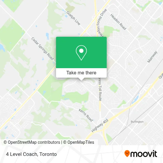 4 Level Coach map