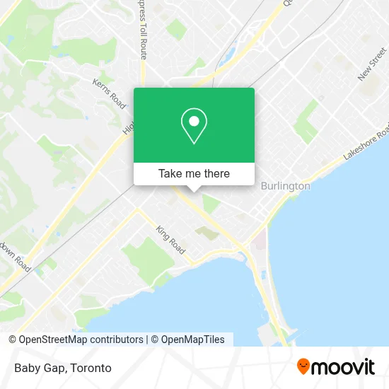 Babygap map