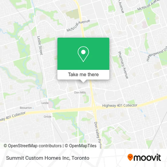 Summit Custom Homes Inc map