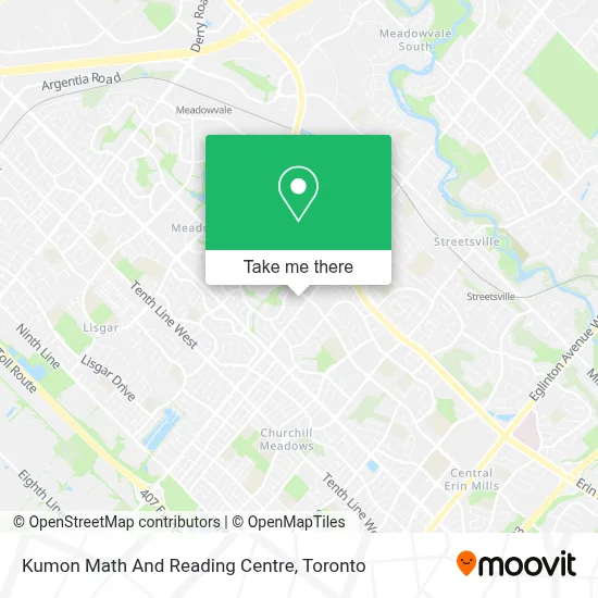 Kumon Math And Reading Centre map