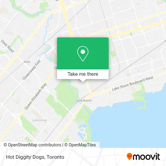 Hot Diggity Dogs map