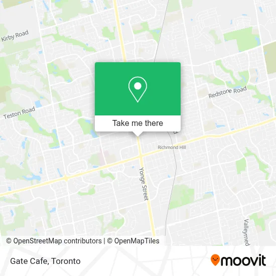 Gate Cafe map