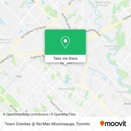 Team Gravitas @ Re / Max Mississauga map