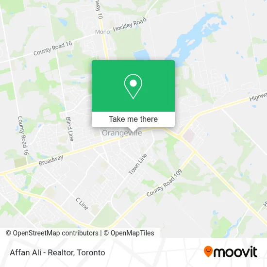 Affan Ali - Realtor map